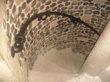 Arundel Castle spiral handrail